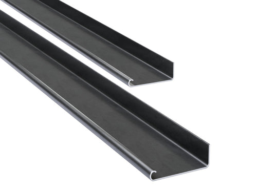 Barra de Aço para Porta Galvanizada 21mm X 77,5mm 1,25mm (Leve) 6m