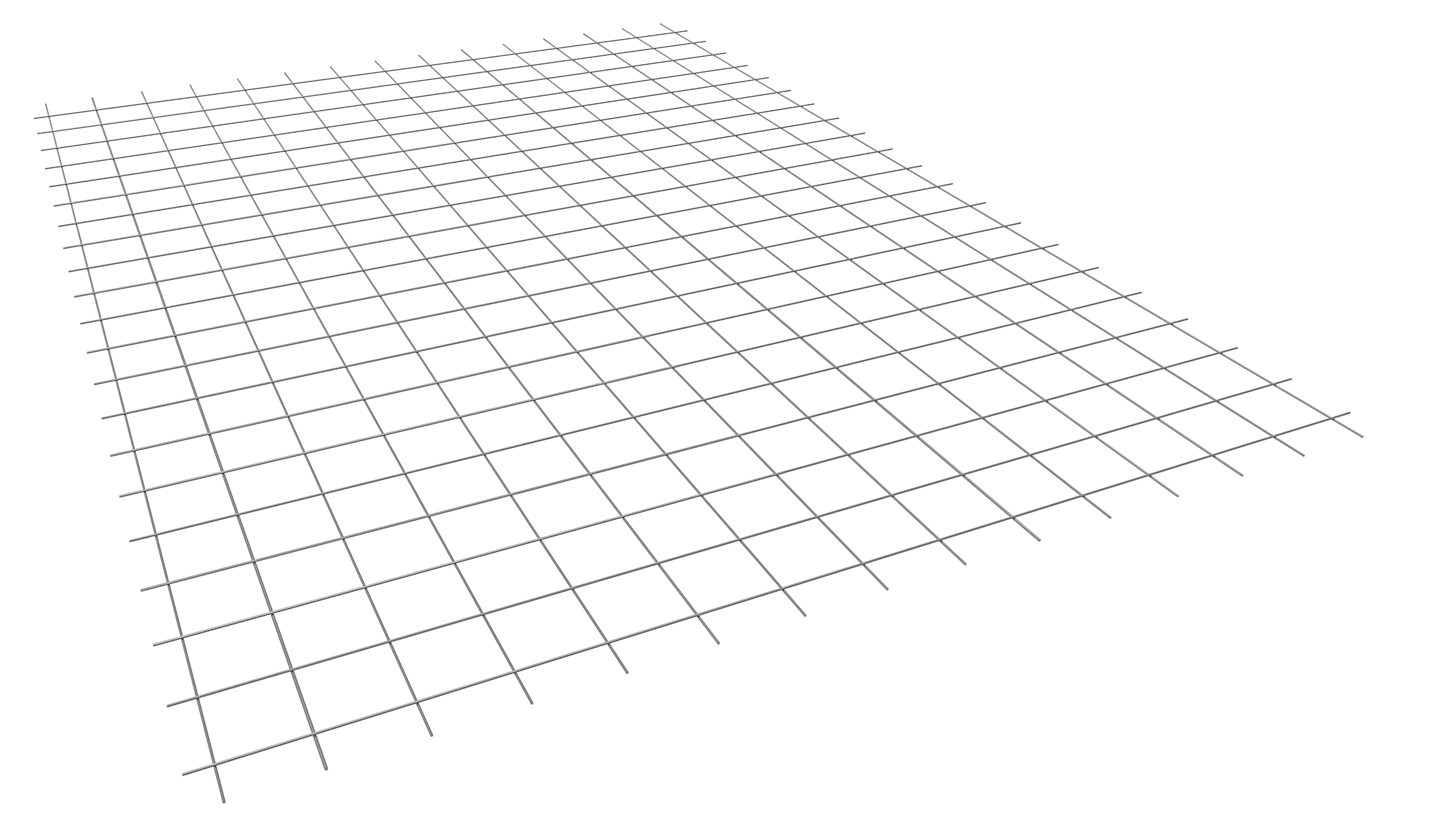 Tela Q61 150x150mm 3,4mm 2,45m X 6m